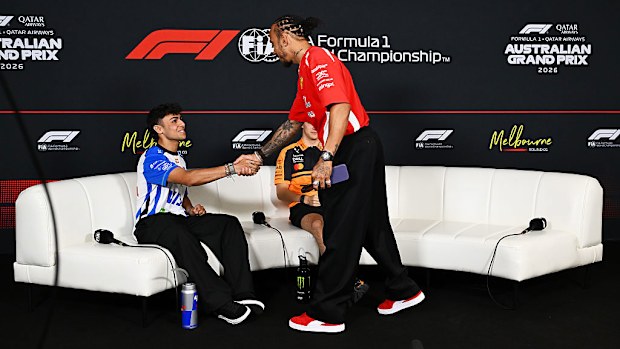 Arvid Lindblad looked up to Lewis Hamilton in his progression through motorsport to F1.