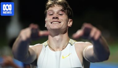 Lachlan Kennedy breaks 10-second barrier in 100m, with national record in his sights
