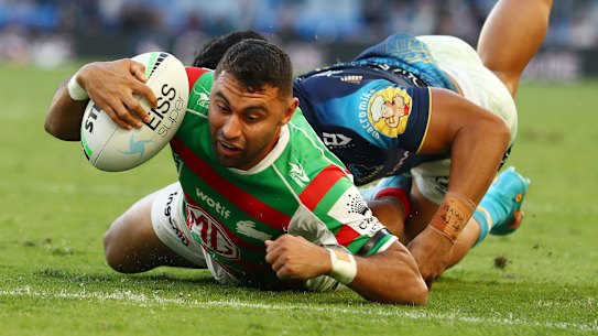 Alex Johnston needs just two tries to break Ken Irvine’s record.