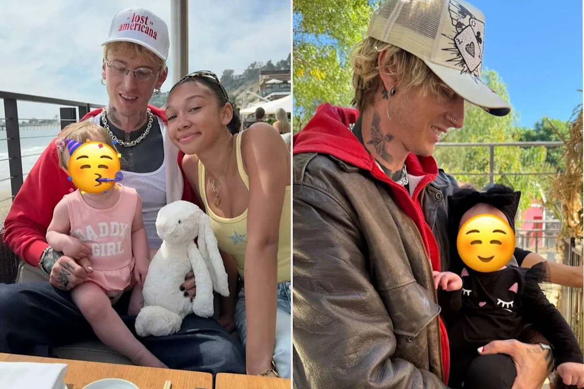 MGK Celebrates Daughter Saga Blade's First Birthday with Never-Before-Seen Photos from the Last Year