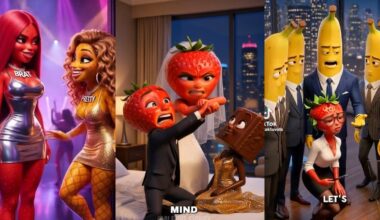 why are millions watching AI fruits have affairs on TikTok?