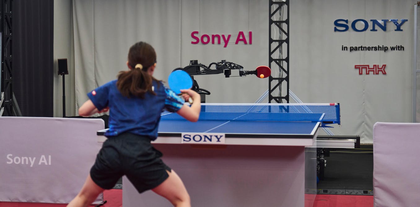 Table tennis robot defeats some of world’s best players – why this has major implications for robotics