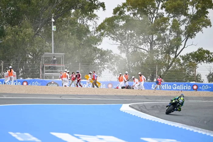 Francesco Bagnaia, Ducati Team crash