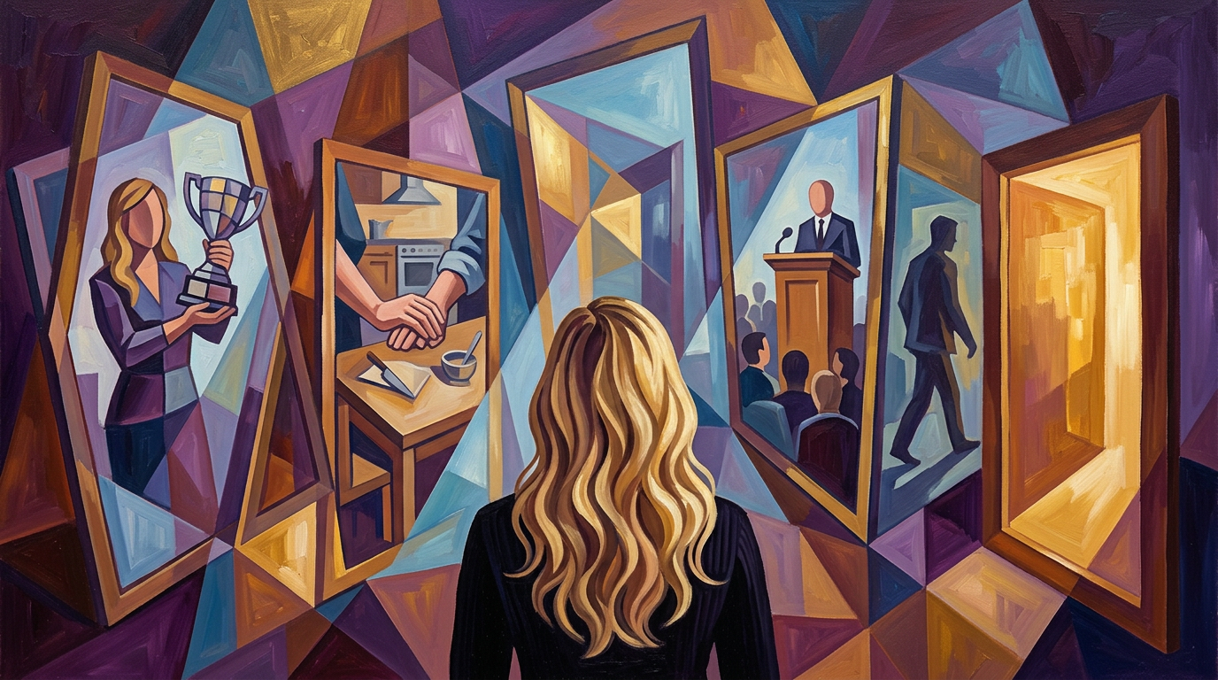 The mirror has many faces