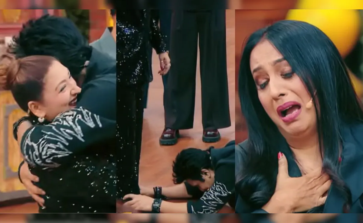 After 14-Year Rift, Krushna Abhishek Falls At Sunita Ahuja's Feet, Kashmera Shah Apologises