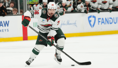 Zuccarello out for Wild in Game 2 of West 1st Round with upper-body injury