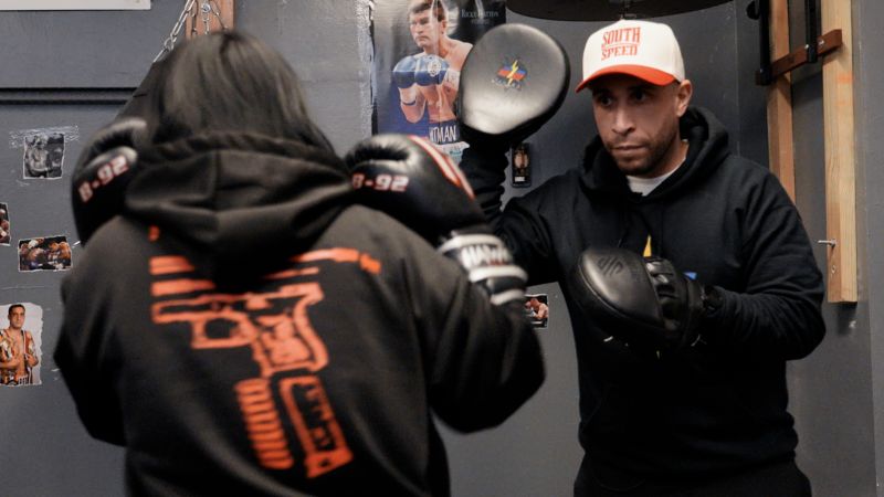 How a storage closet-turned-boxing gym is helping migrant students graduate, and giving them options for the future