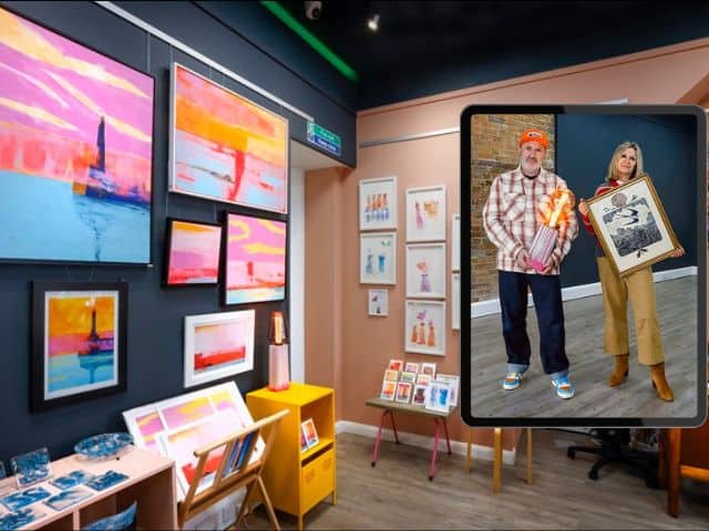 Creative duo open colourful new gallery in Broadstairs High Street – The Isle of Thanet News