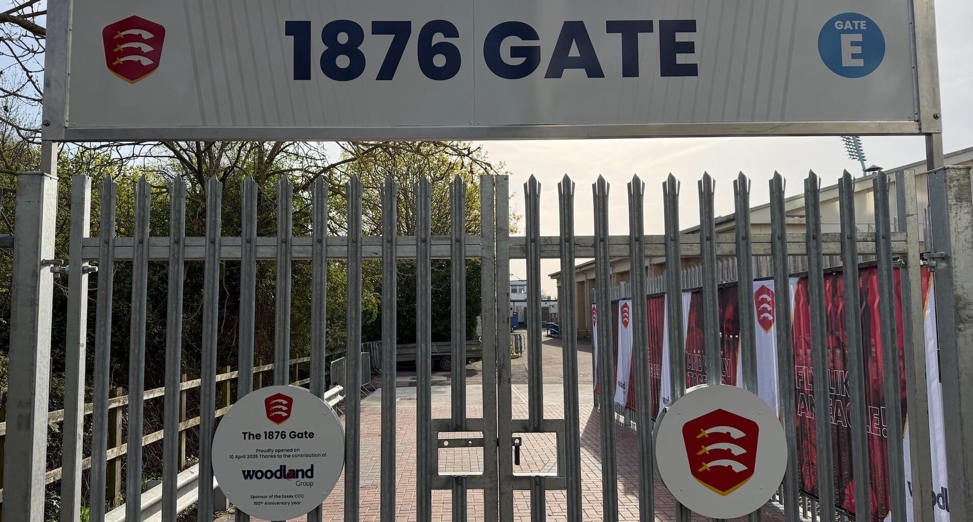 1876 Gate Official Opening - Essex Cricket