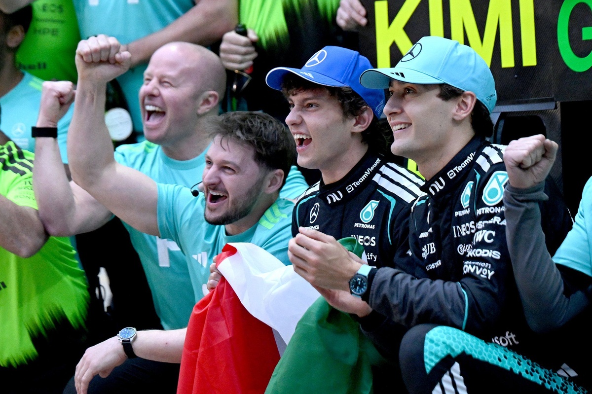 Antonelli is leading F1's title hunt, but is he quicker than Russell?