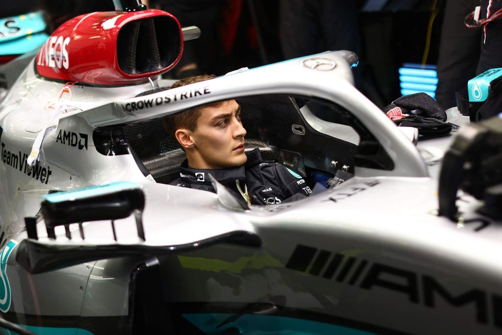 Russell graduated to Mercedes just as its title-fighting momentum was lost in 2022