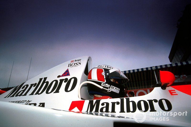 Berger did his best to negate the penalty but it wasn't enough to keep the win