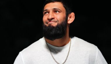 Khamzat unfazed by Sean Strickland’s rage-baiting gun threats | UFC 328