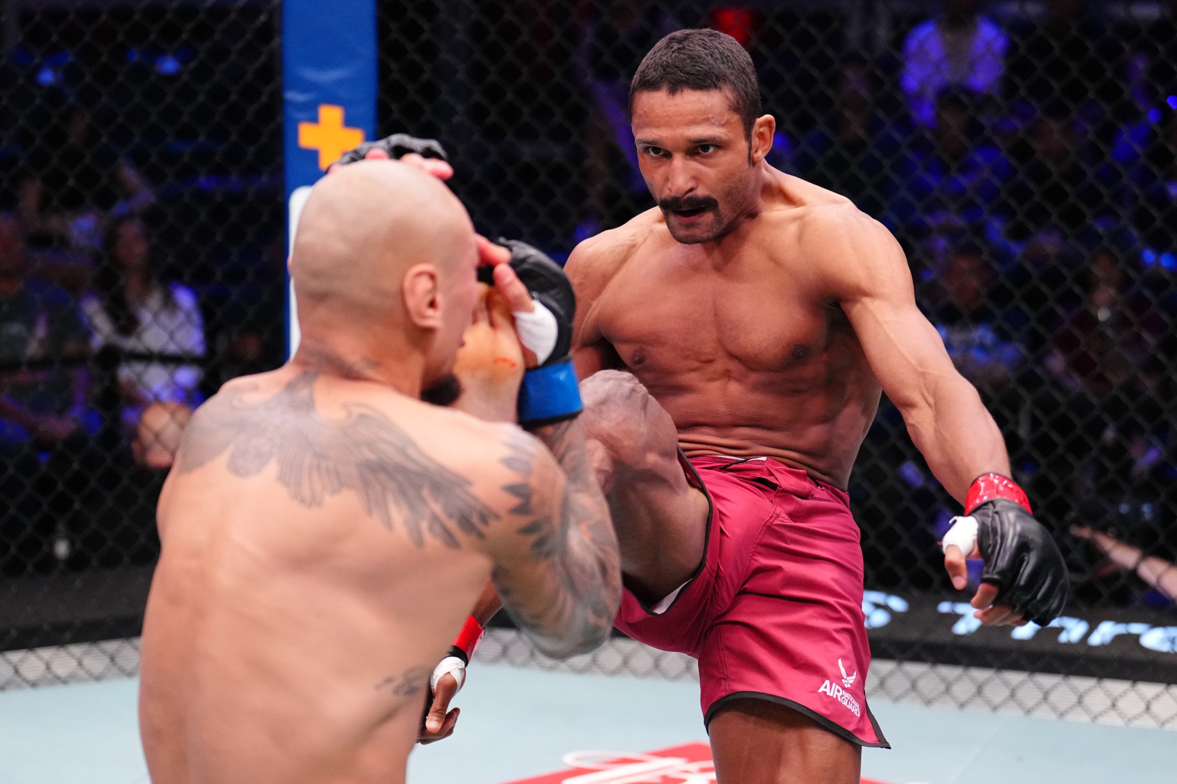 Mandel Nallo is on the main card at UFC Winnipeg.