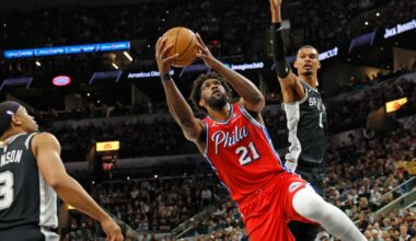 Philadelphia 76ers lose to San Antonio Spurs, despite Victor Wembanyama exiting with injury