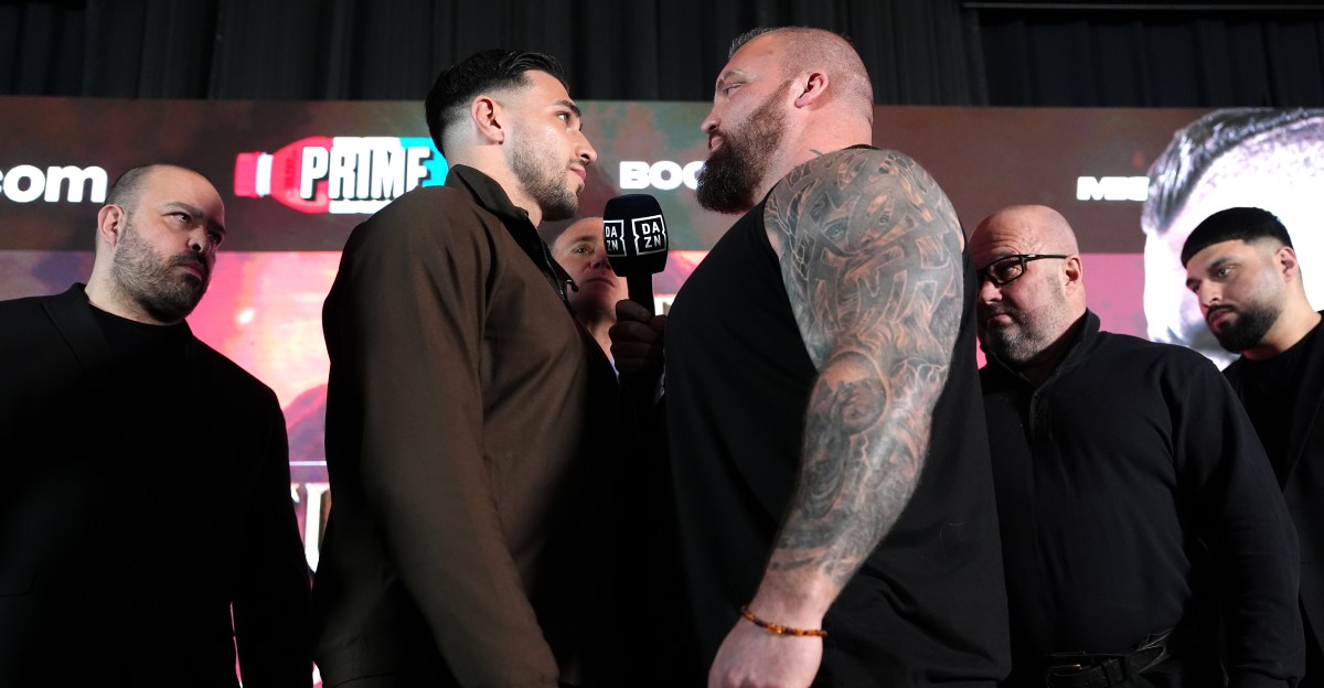 Eddie Hall expects to land ‘big shot’ and knock out Tommy Fury