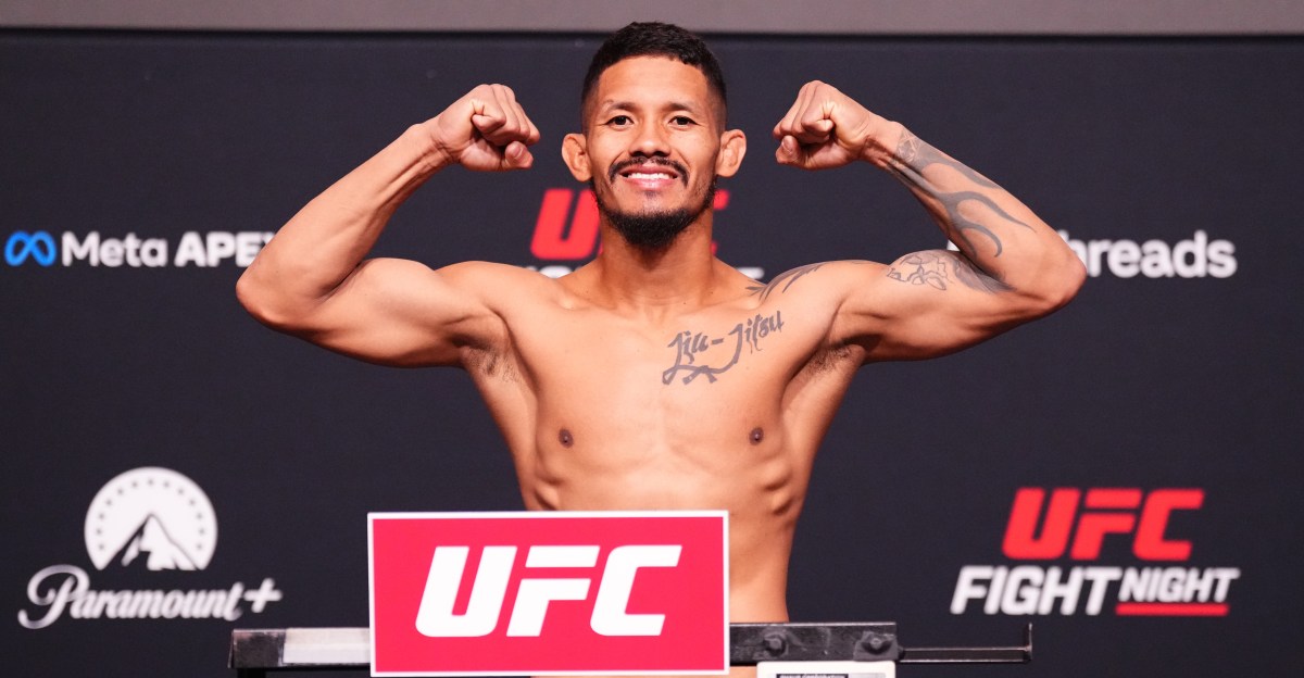 UFC Vegas 115 weigh-in results: Undefeated bantamweight misses for 3rd time