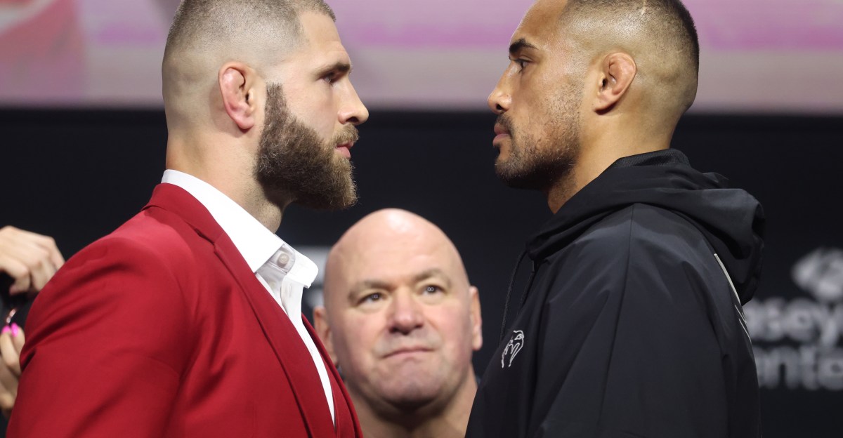 UFC 327 press conference staredowns: Prochazka vs. Ulberg