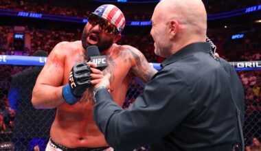Hokit goes from cringe zero to White House hero at UFC 327