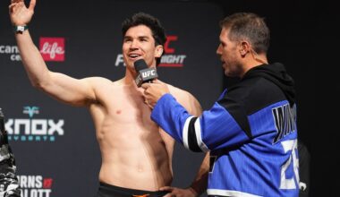 Video: UFC Fight Night: Burns vs. Malott ceremonial weigh-ins