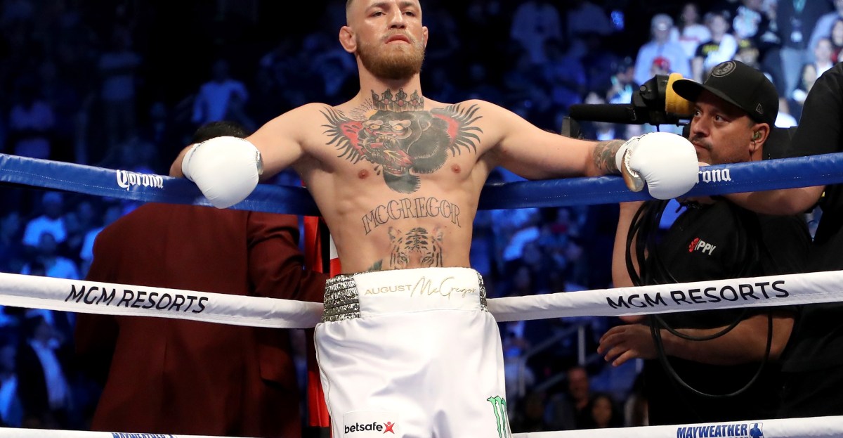 Video: Conor McGregor returns to action in surprise exhibition boxing match, rocks opponent repeatedly