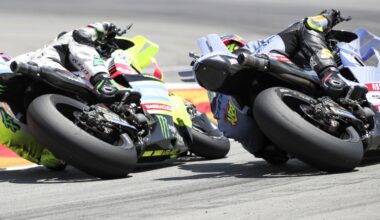 Franco Morbidelli, Fermin Aldeguer, 2025 Aragon MotoGP.