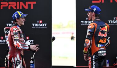 Marc Marquez, Pedro Acosta, 2026 Thai MotoGP Sprint.