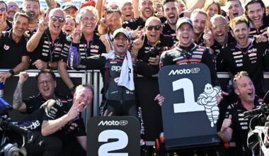 Marco Bezzecchi, Jorge Martin, Aprilia, 2026 US MotoGP.