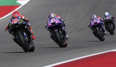 Quartararo, Razgatlioglu, Miller, Rins, 2026 US MotoGP.