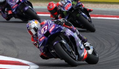 Razgatlioglu, Quartararo, Miller, 2026 US MotoGP.