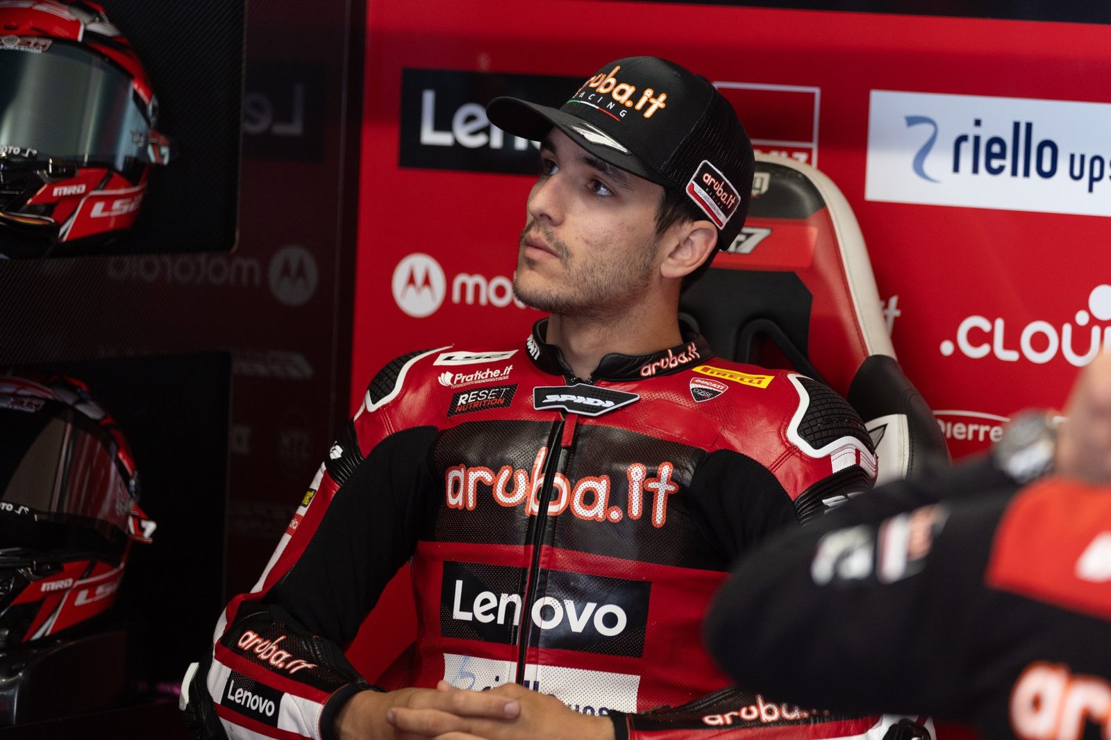 Iker Lecuona, 2026 Dutch WorldSBK, pit box. Credit: Gold and Goose.