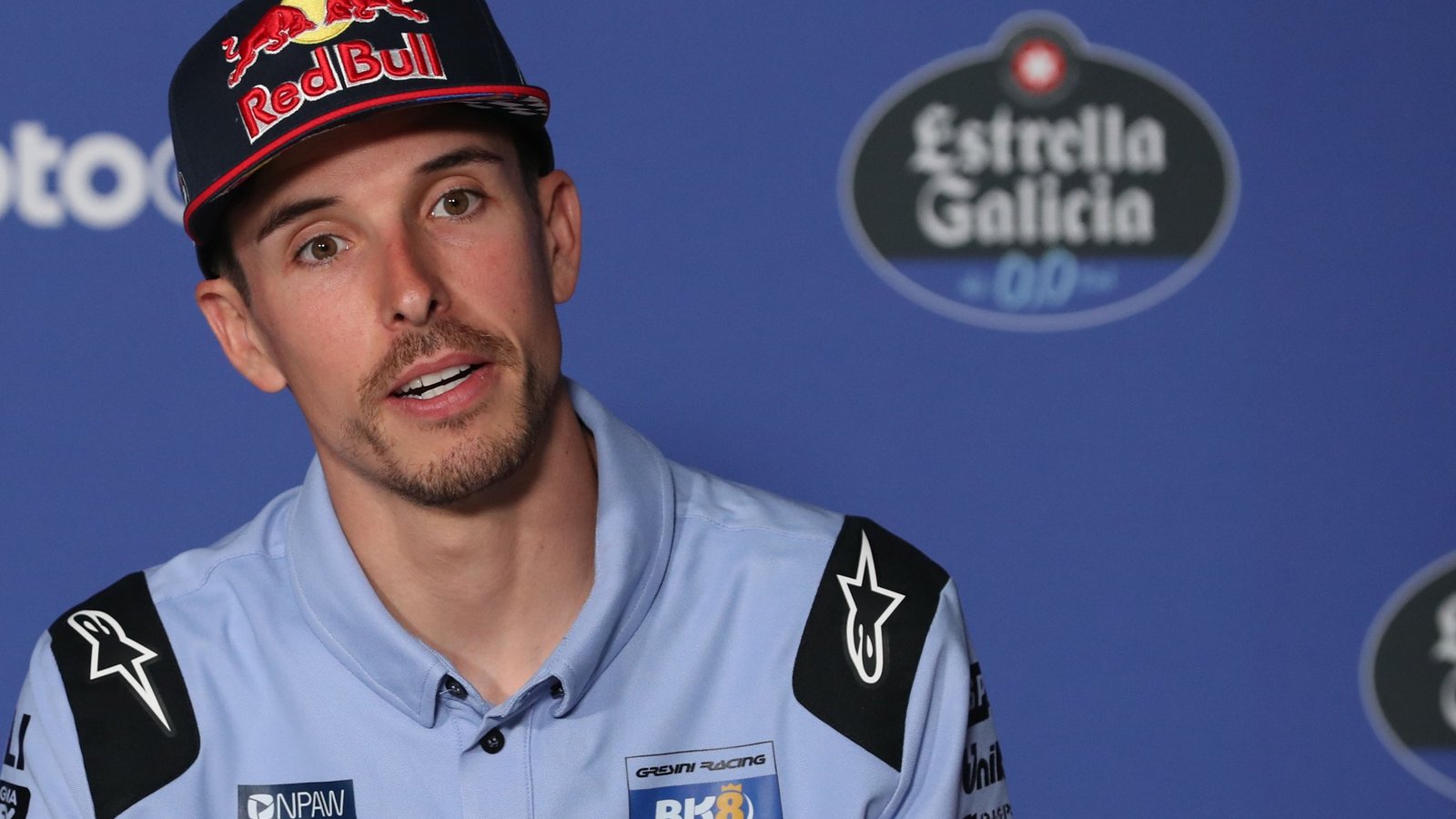 Alex Marquez, 2026 MotoGP Spanish Grand Prix, pre-event press conference. Credit: Gold and Goose.