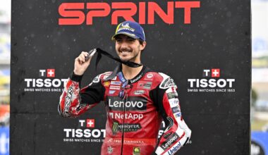 Pecco Bagnaia, 2026 Spanish MotoGP Sprint.