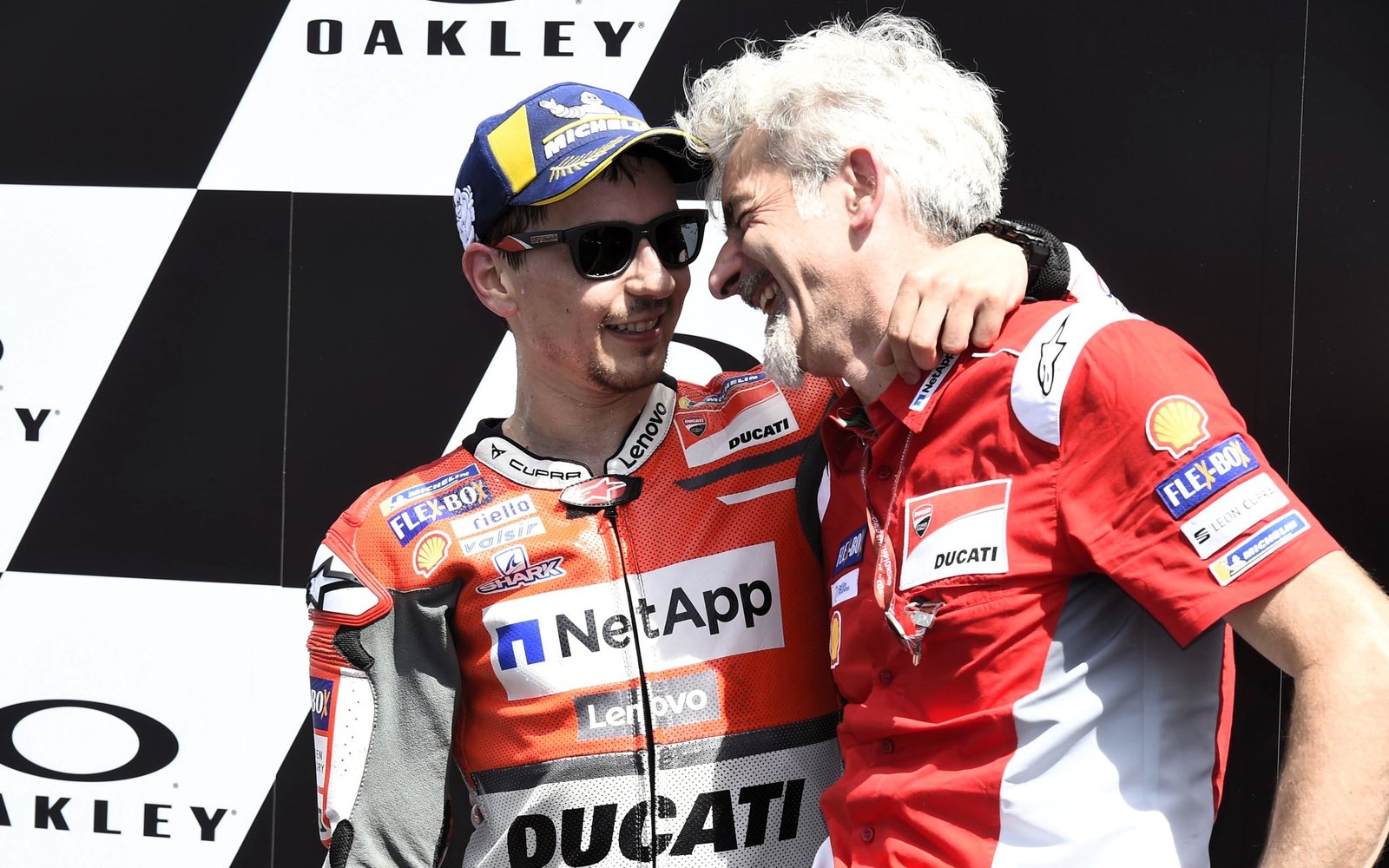 Jorge Lorenzo, Gigi Dall’Igna, 2018 Italian MotoGP.
