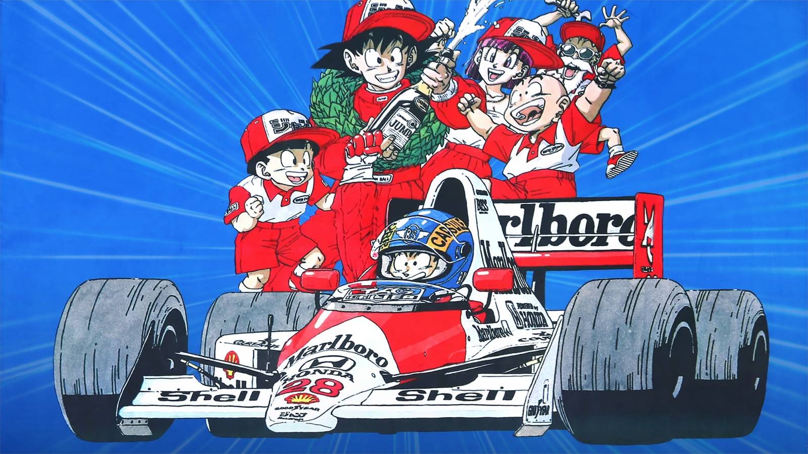Dragon Ball x McLaren Formula 1 Flag Sells for Nearly $80,000 at Auction