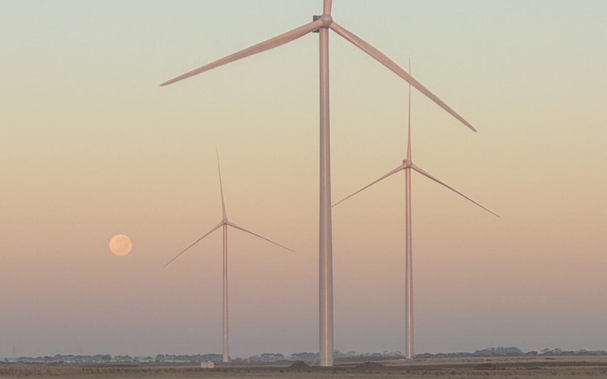 Golden Plains wind farm. Image: TagEnergy