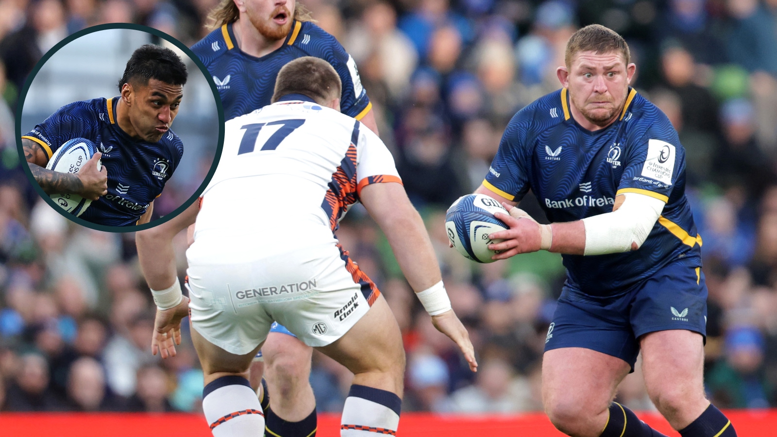 All Black star 'extinguish's' Edinburgh fire while Irish legend suffers 'wayward' mishap