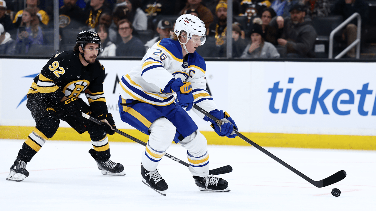 Sabres look to pick up pace, be 'loose' in Game 3 against Bruins