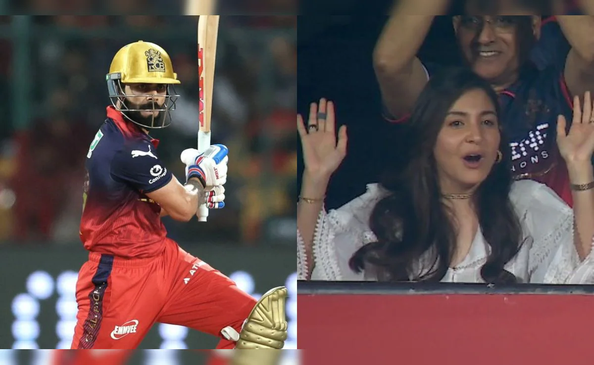 Anushka Sharma Dances As Virat Kohli Smashes Six. Internet Says, 'This Is What We Pay Our Internet Bills For'