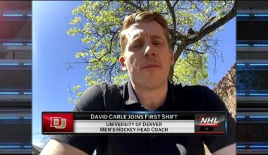 David Carle on the University of Denver Men's Hockey