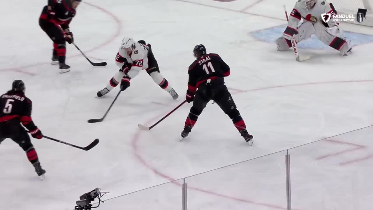 Aho tips it in | NHL.com