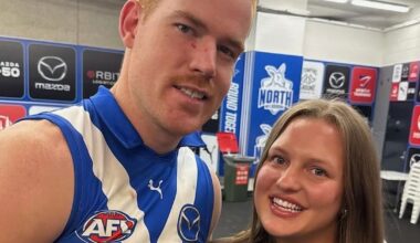 Chloe Pink trolling: AFL star Toby Pink issues firm warning to trolls attacking his wife Chloe Pink