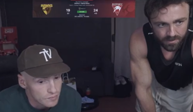 Former AFL players Mitch Robinson and Rhys Mathieson caught spruiking illegal online casinos on social media