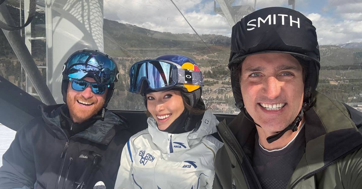 Prince Harry news: Duke of Sussex takes snap with Eileen Gu and Justin Trudeau