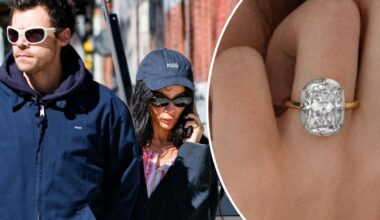 Zoe Kravitz, Harry Styles engaged: Details of the actress' engagement ring including its eye-watering value