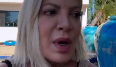 Tori Spelling car crash: Actress gives update after four of her kids and three friends involved in accident and hospitalised
