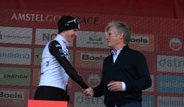 Toxic cocktail pours Amstel Gold Race clear wine