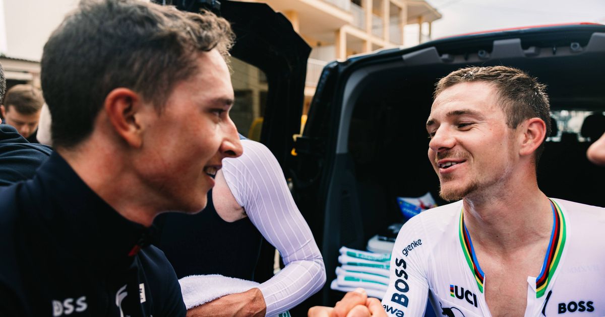 Voigt sees ‘remarkable positive character development’ in Evenepoel: ‘He supported Lipowitz selflessly’