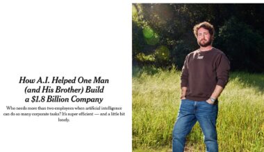 The back story behind the first “$1.8 Billion” dollar “AI Company”