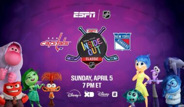 Tip Off With Riley For The NHL “Inside Out Classic” on Disney & ESPN.